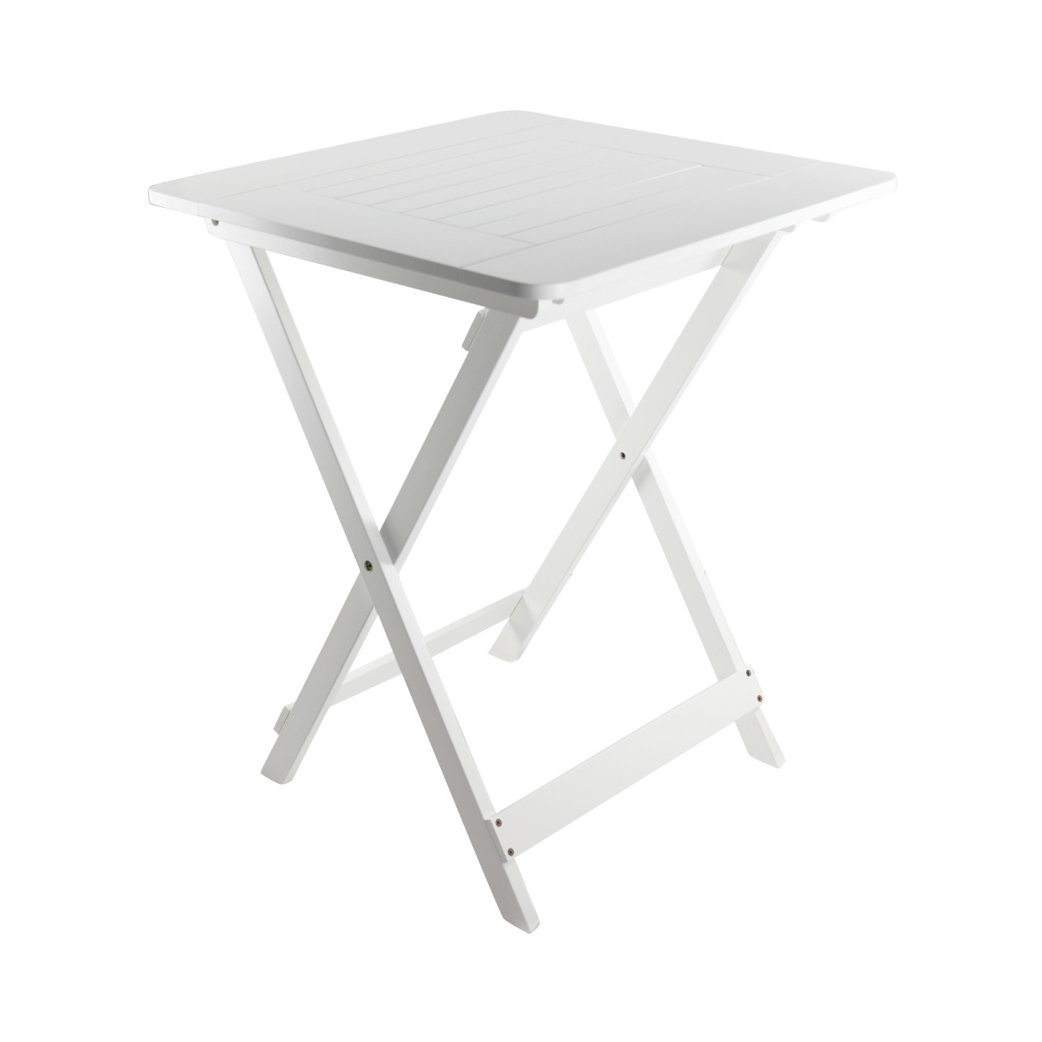 Mesa Plegable de Bambú Barnizada Biano 60x60x75cm 7house Mesas y Sillas Plegables 1